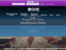 Tablet Screenshot of ghe-inc.com